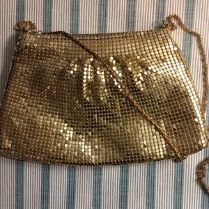 Vintage gold evening bag